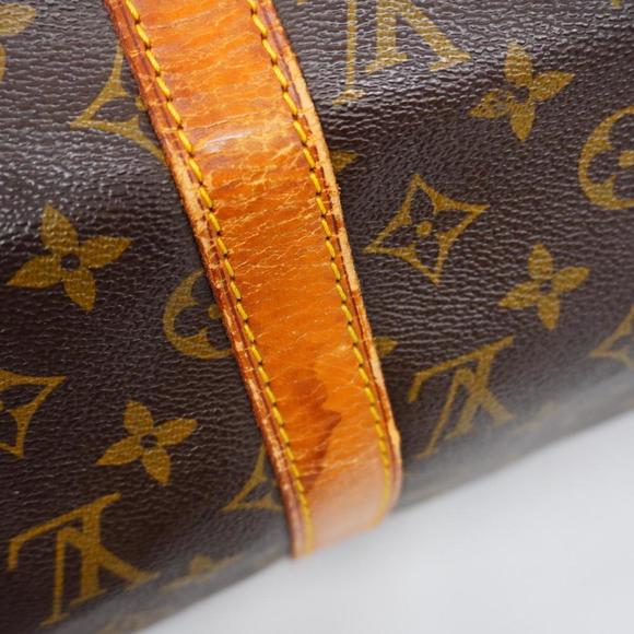 LOUIS VUITTON Boston Bag Monogram Keepall 50 M41426 Brown Men's Women's - Picture 9 of 10